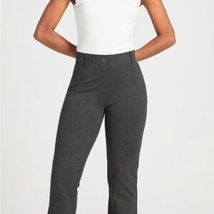Betabrand Charcoal Flare Pants